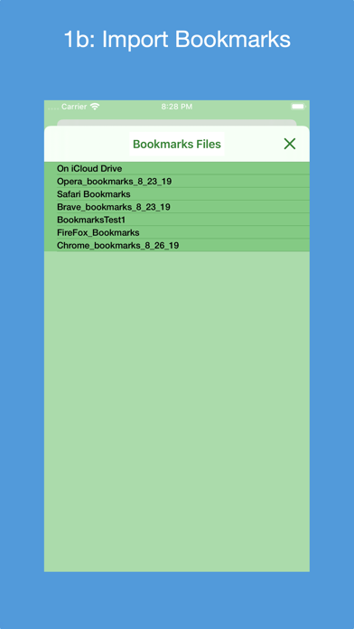 Bookmarks Validator screenshot 2