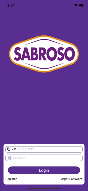 SABROSO  Loyalty Wallet