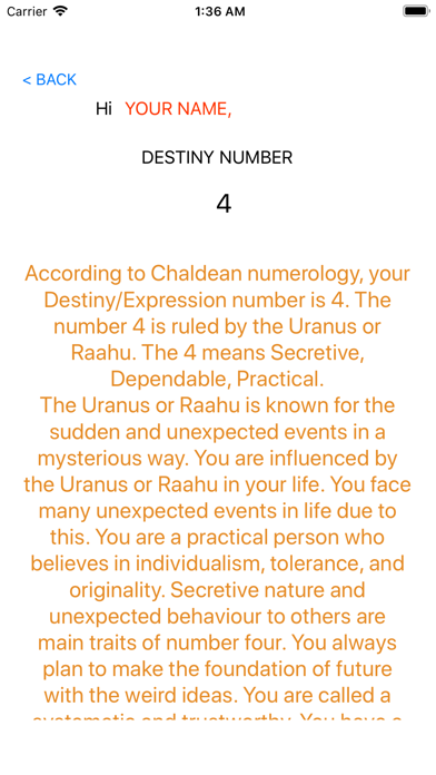 Name Numerology(Astrology) Pro screenshot 4