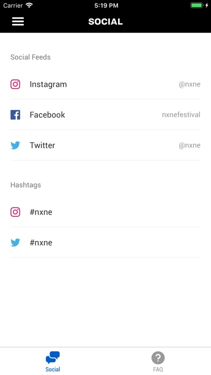 NXNE 2019 Official App