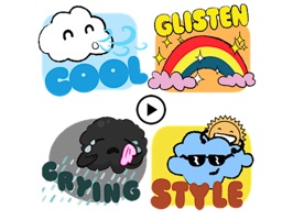 Animated Cute Weather Emoji