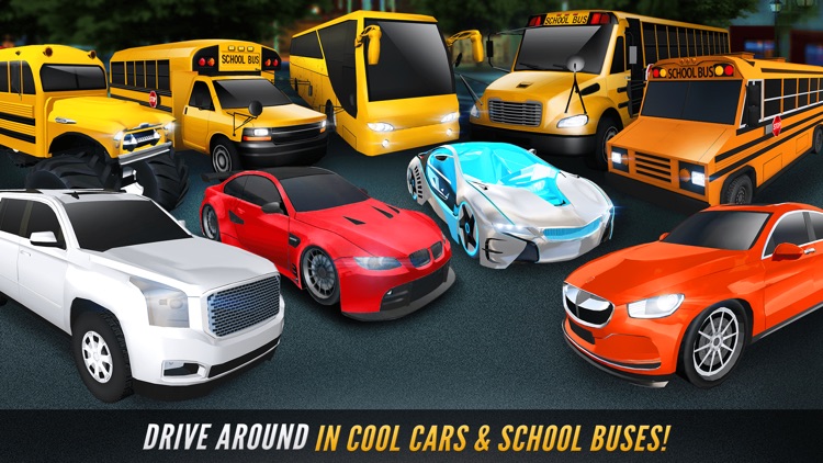 School Bus Simulator Game 3D screenshot-3