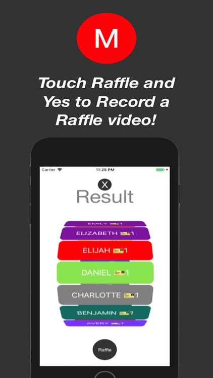 Raffle Name