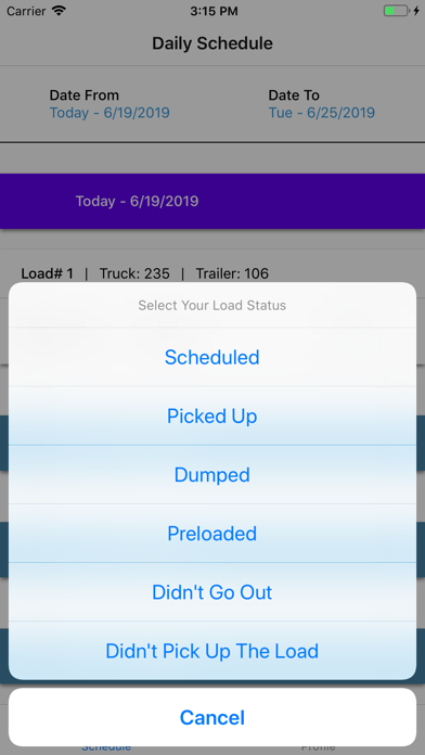 TransitBase Driver App screenshot 2