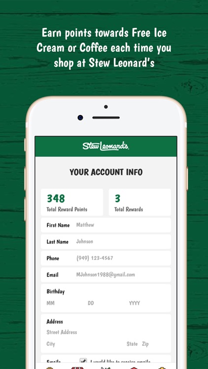 Stew Leonard's Loyalty App screenshot-3