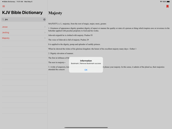 KJV Bible Dictionary:Offline screenshot 3