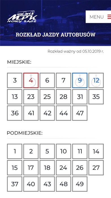 MPK Nowy Sącz - Asystent pasaż screenshot 2