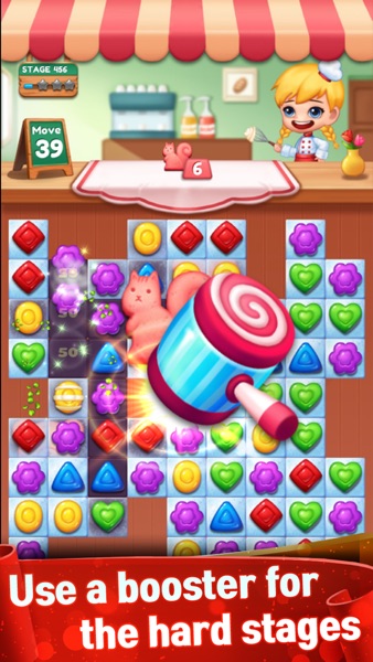 【图】Sweet Candy POP Match 3 Puzzle(截图3)