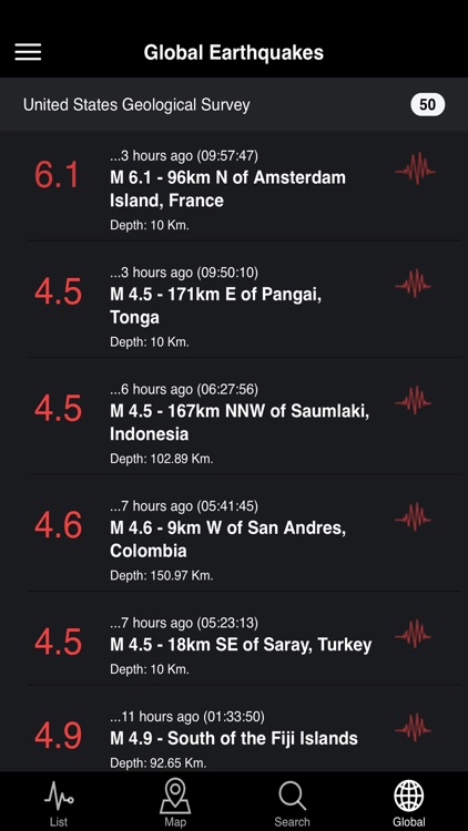 Greece Earthquakes screenshot-3