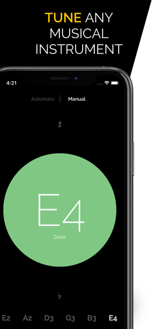 Tunesy - 夏威夷四弦琴和吉他的精確調諧器(圖2)-速報App