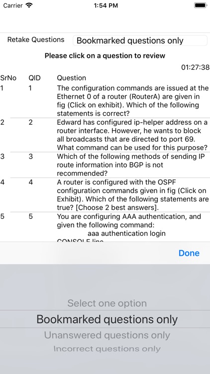 ExamSim For CCNP Route 300-101 screenshot-5