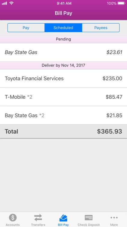 1ST SUMMIT Mobile Banking screenshot-5