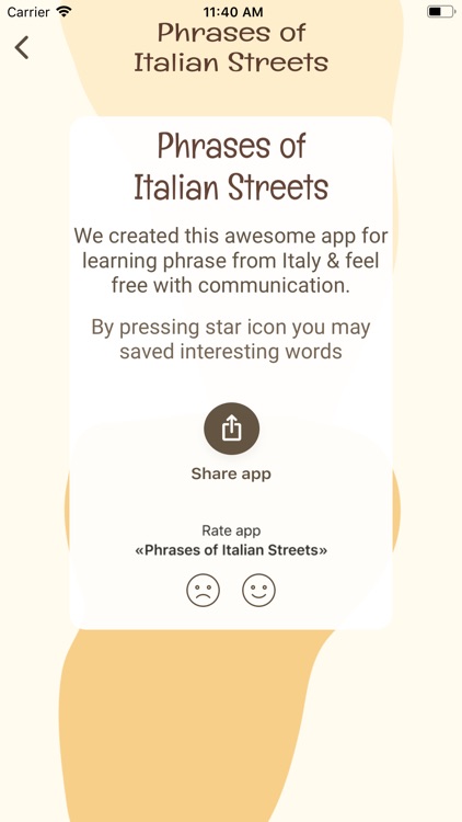 Phrases of Italian Streets screenshot-4