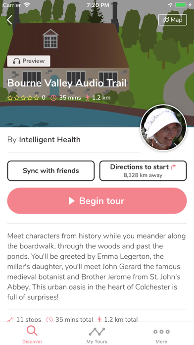 How to cancel & delete Bourne Valley Audio Trail from iphone & ipad 1