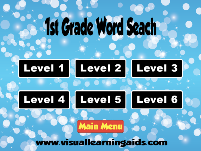 Word Search Grades 1-6 HD