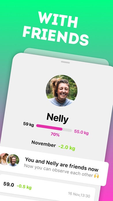 Netto – social weight tracker screenshot 4