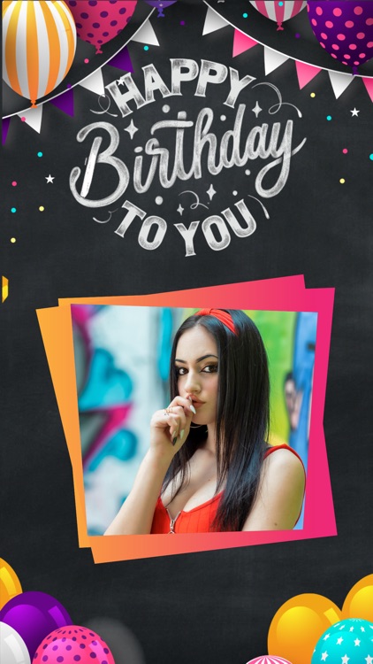 Bday Video Maker, Wishes,Cards