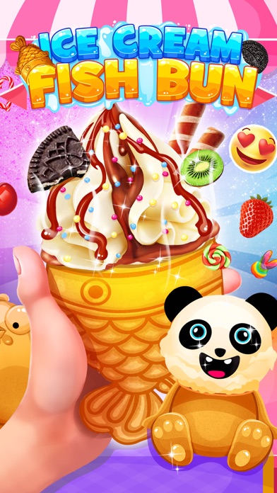 Pop Ice Cream Fish Bun screenshot 2