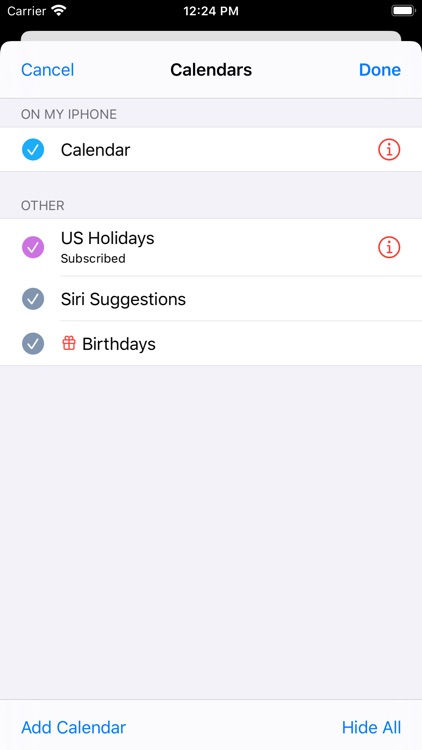 Calendar+ Widget screenshot-1