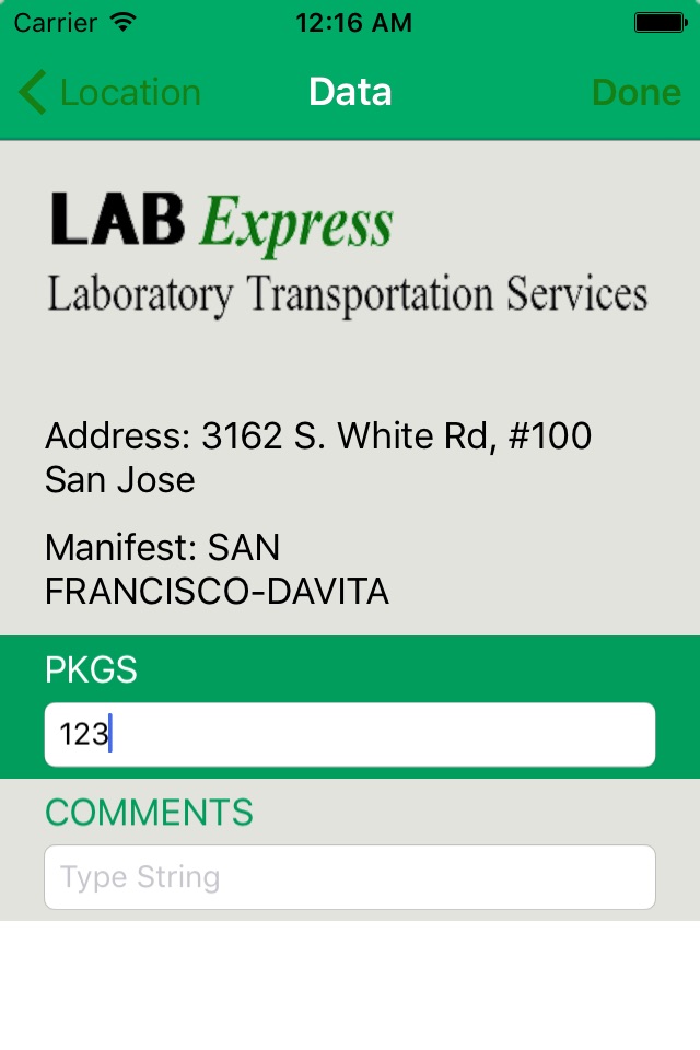 Lab Express screenshot 4