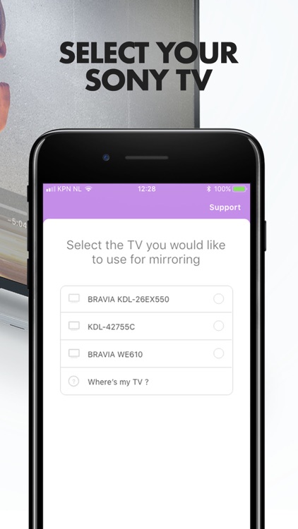 Mirror for Sony Smart TV