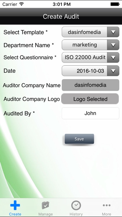 ISO 22000 Food Safety Audit