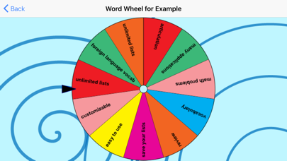Rule The School Word Wheel screenshot 3