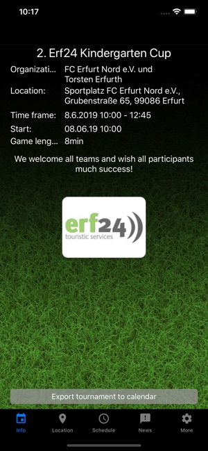 2. Erf24 Kindergarten Cup(圖1)-速報App