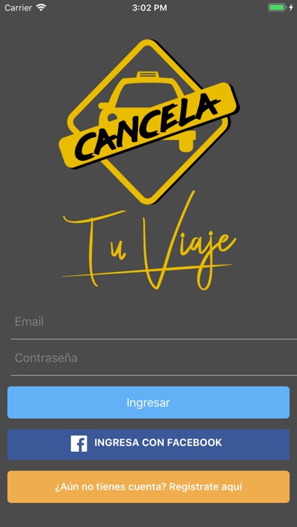 Cancela tu viaje