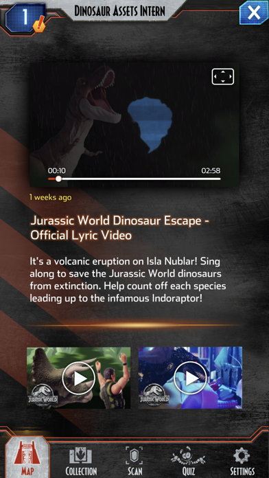 Jurassic World Facts App Download Android Apk 