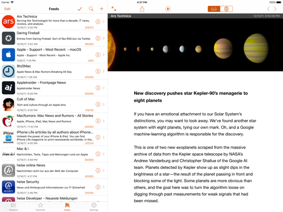 Legi (RSS Feed Reader) screenshot 6
