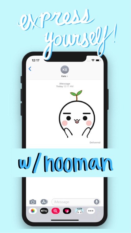 Hooman Welcome Sticker Pack