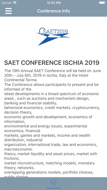 SAET CONFERENCE ISCHIA 2019