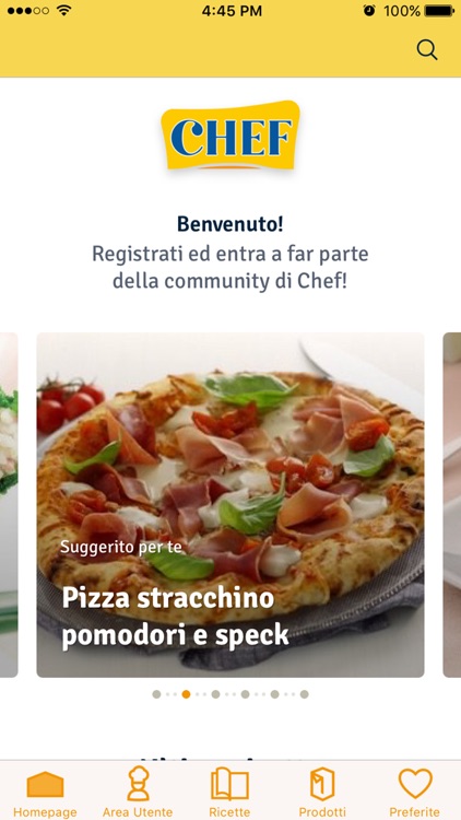 Chef, il tuo aiuto creativo