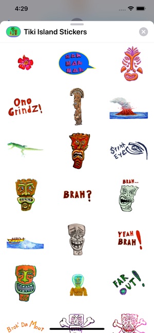 Tiki Island Stickers(圖5)-速報App