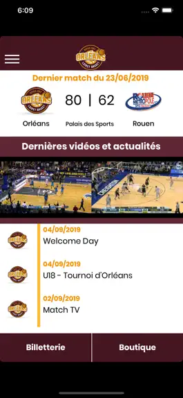 Game screenshot Orléans Loiret Basket apk