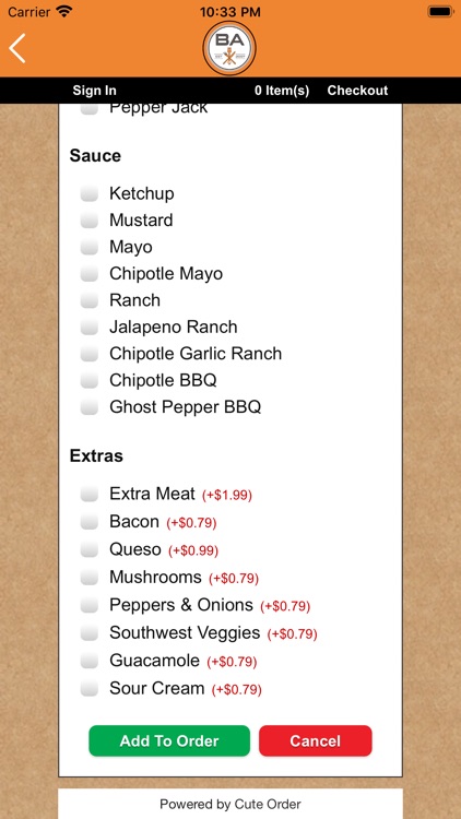 BA Burrito App screenshot-3