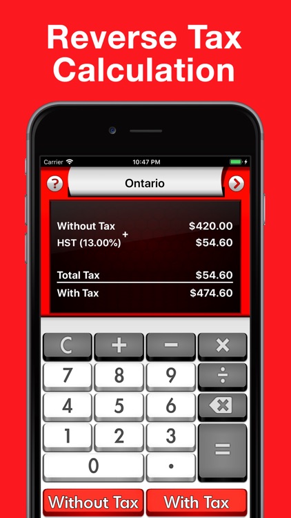 Canada Sales Tax Calculator +