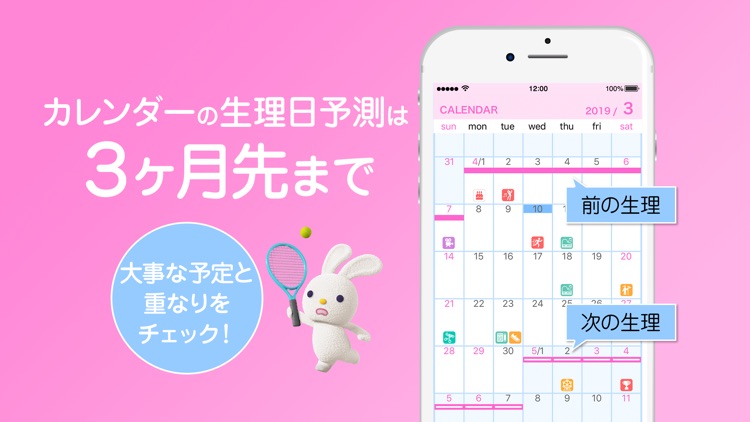 ソフィ 生理管理・生理周期予測・生理カレンダー screenshot-4