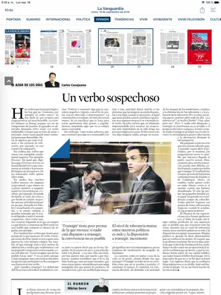 Screenshot 5 La Vanguardia edición impresa iphone