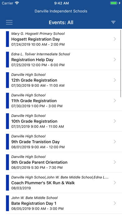 Danville Independent Schools screenshot 2