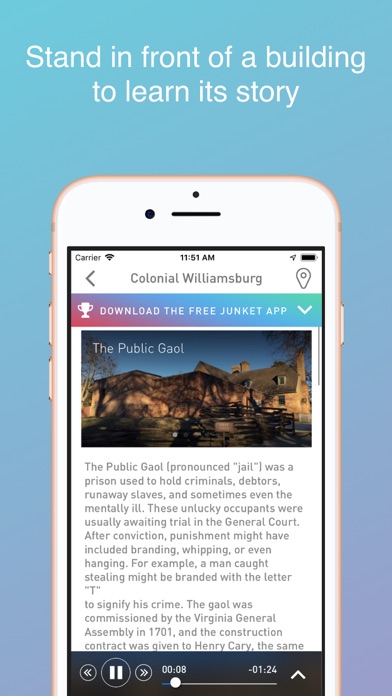 How to cancel & delete Colonial Williamsburg Tour from iphone & ipad 3