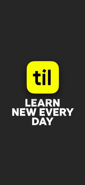 TIL App – Learn New Every Day(圖1)-速報App