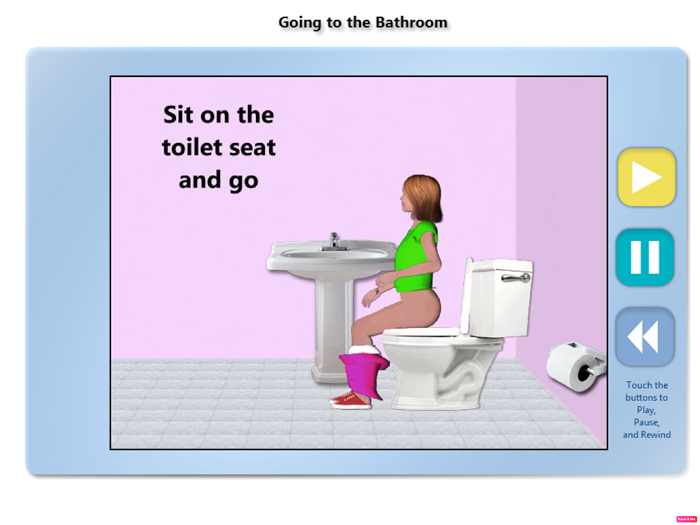 Toileting Female Child