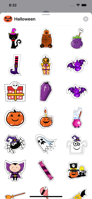 Halloween Stickers ·