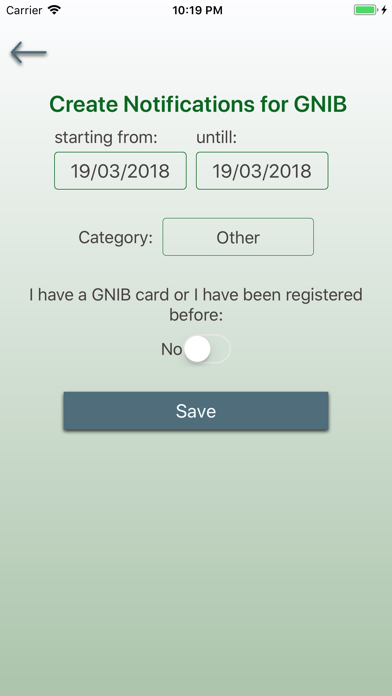 GNIB Appointments screenshot1