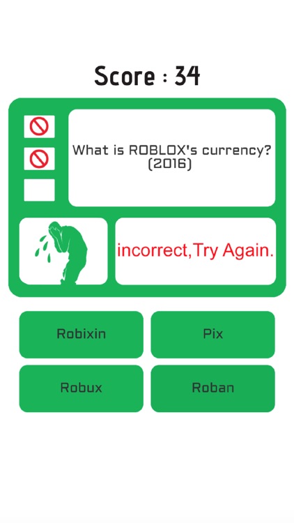 Robux For Robuxat Roblox quiz