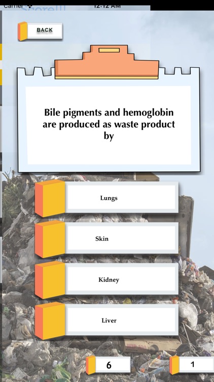 Waste Product Knowledge