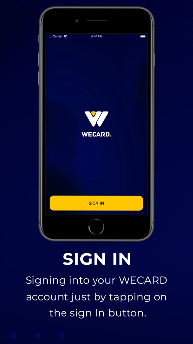 WeCard. screenshot 2