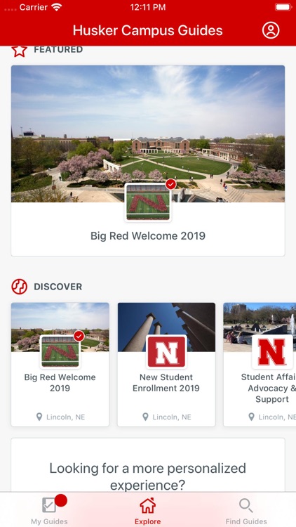 Husker Campus Guides